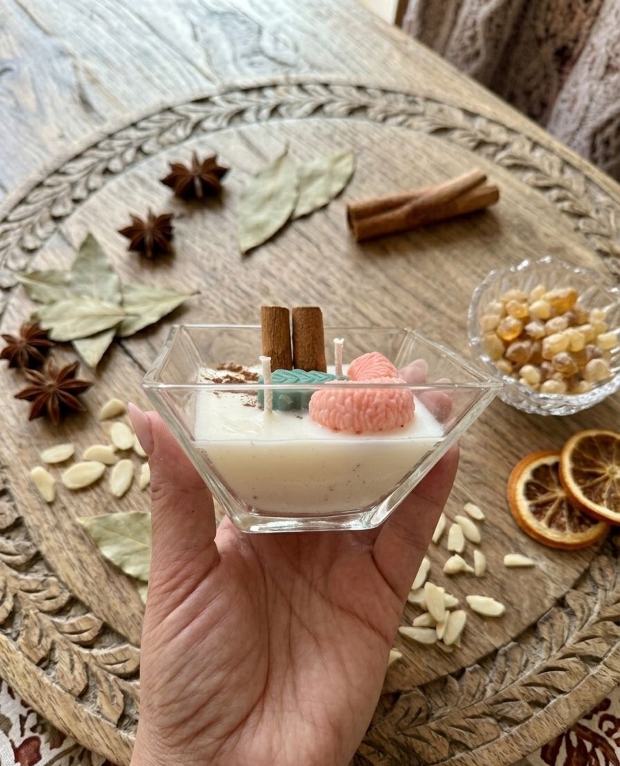Vela Canela + Naranja Dulce + Menta - Imagen 4